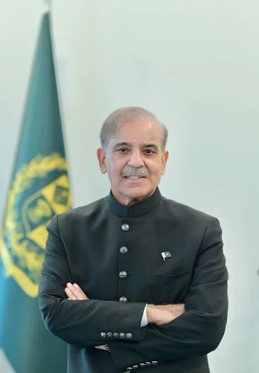 Portrait of the Prime Minister of Pakistan